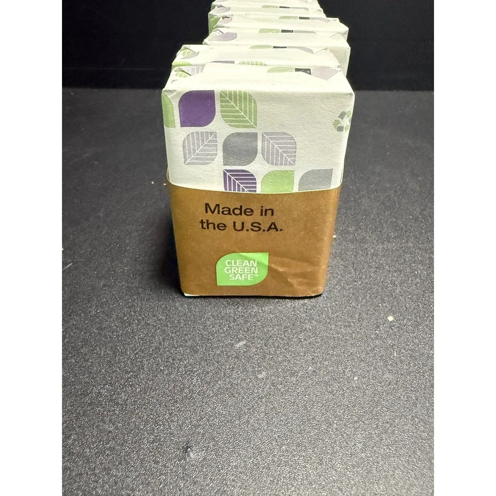 Pure Selects Coconut Lime Verbena Luxury Bar Soap 3 oz 6 Pack Made in USA NEW